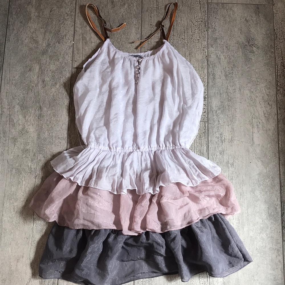 Poetry Clothing silky layered top
